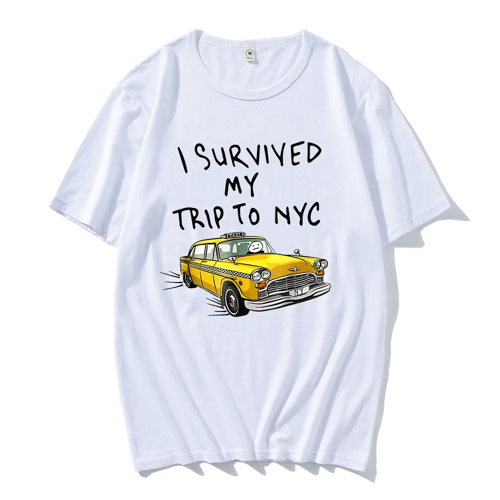 Street Fashion Nyc - Camiseta 'Eu Sobrevivi à Minha Viagem