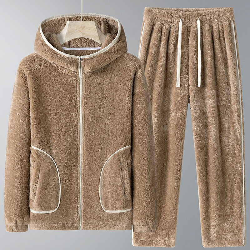 Street Fashion Hoodie - Conjunto de Moletom Masculino Novo para