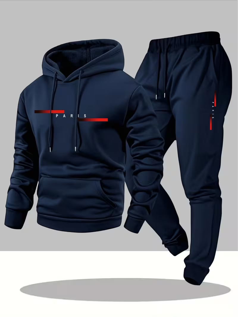 Street Fashion Hoodie - Conjunto Masculino Mais Vendido e Moderno