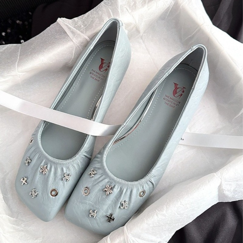 French Street Fashion - Novos Sapatos Mary Jane Femininos Elegantes,