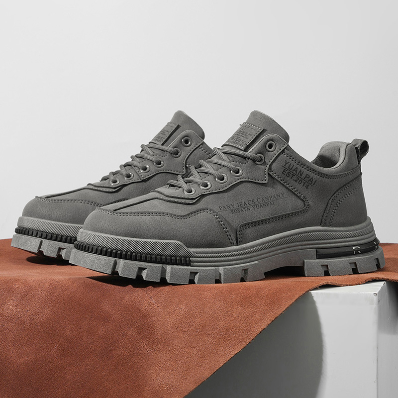 Street Fashion Walking - Botas de Trabalho Masculinas com Sola