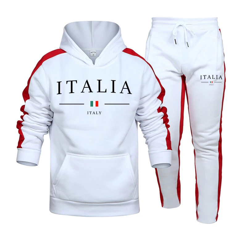 Street Fashion Hoodie - Conjunto de Agasalho Masculino 2 Peças: