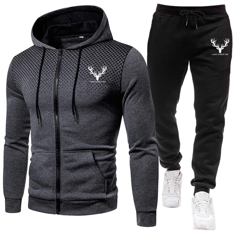 Street Fashion Hoodie - Conjunto Masculino 2026 Nova Chegada: Moletom
