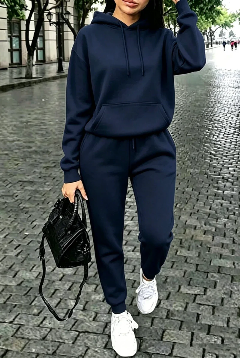 Street Fashion Hoodie - Roupas Femininas para Esportes ao Ar