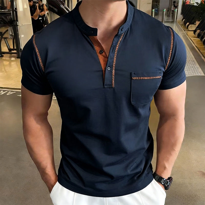 Street Fashion For Man - Nova Camisa Polo Masculina de Verão