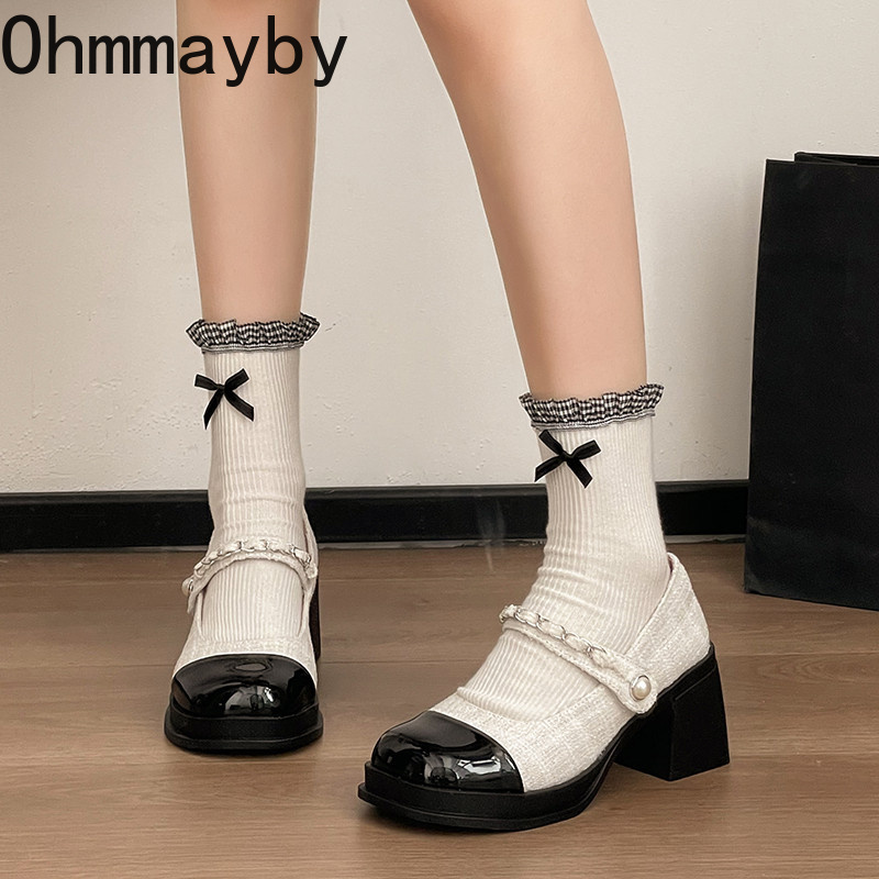 Novos Sapatos Femininos Mary J - Street Fashion Vintage avaliação e preço
