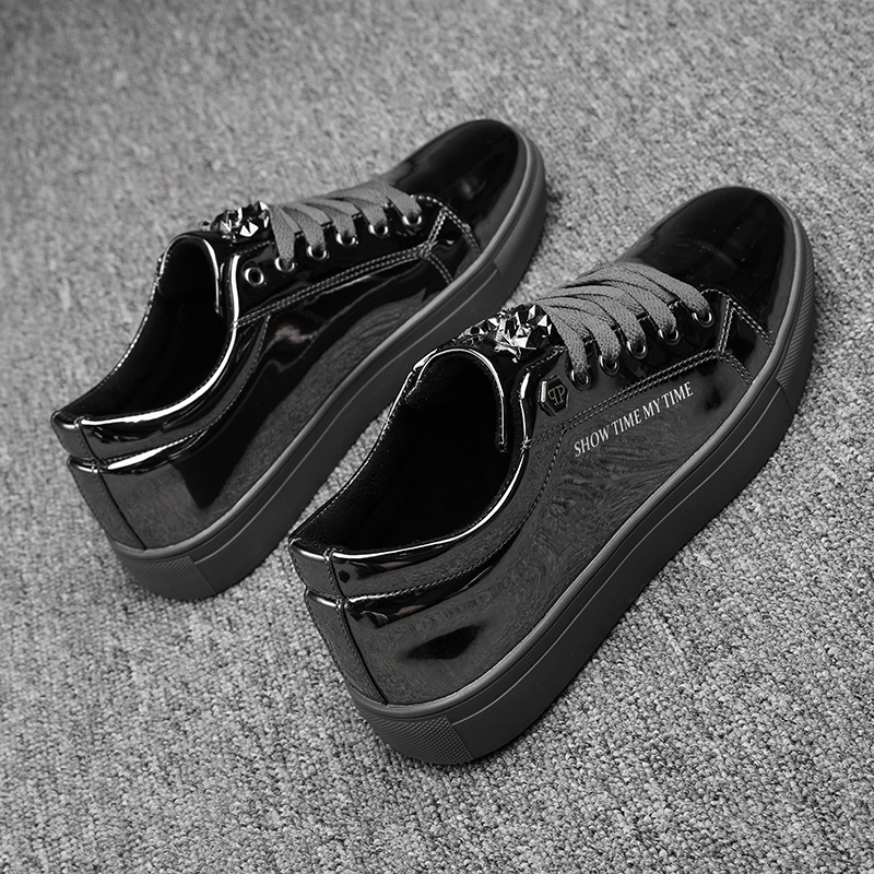 Homens de luxo tênis casuais a - Street Fashion Walking avaliação e preço