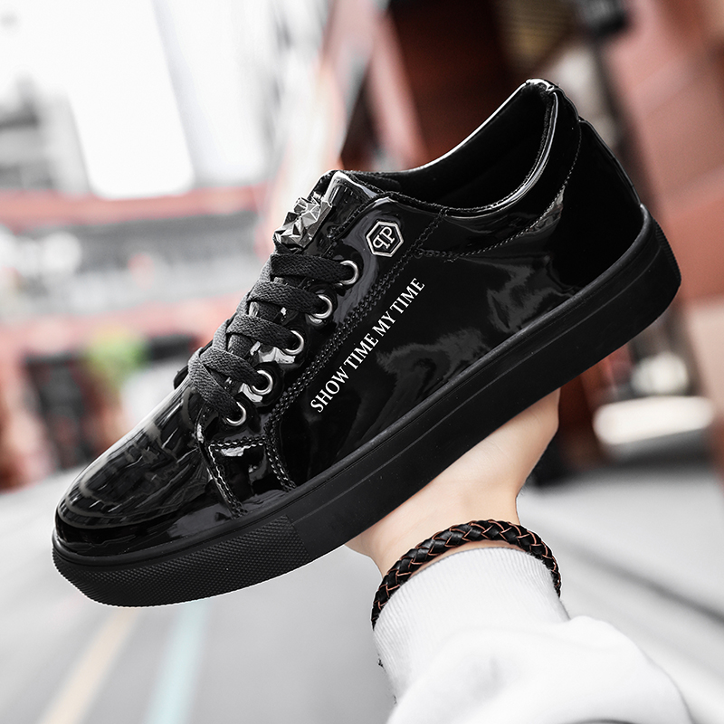 Homens de luxo tênis casuais a - Street Fashion Walking avaliação e preço