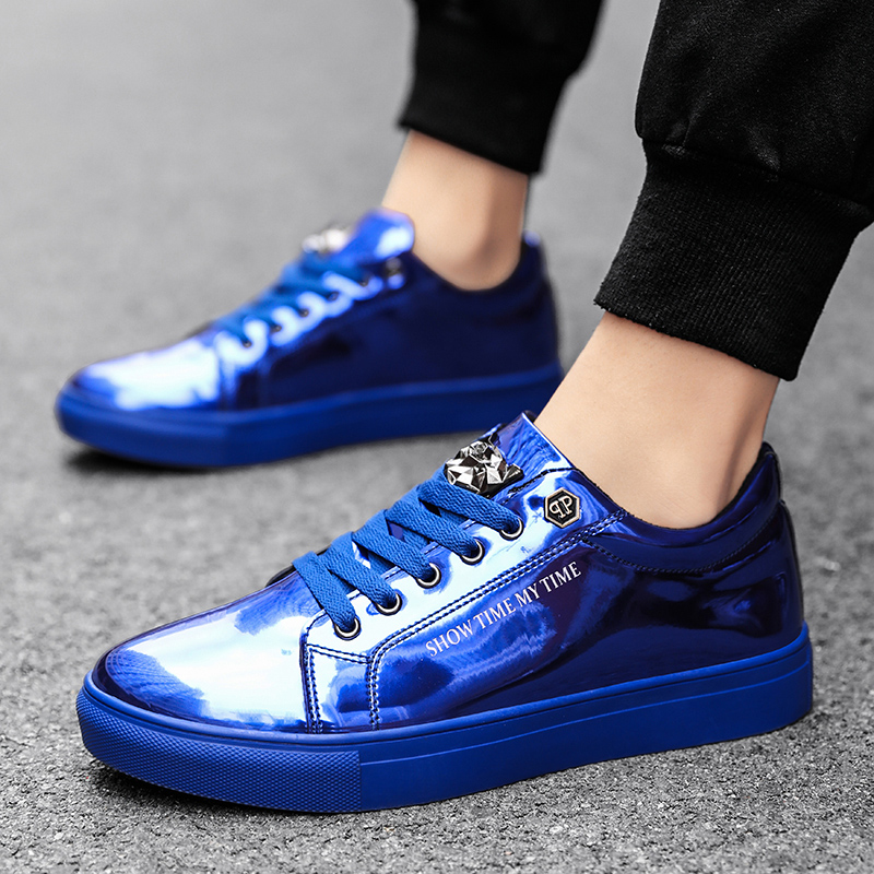 Homens de luxo tênis casuais a - Street Fashion Walking avaliação e preço