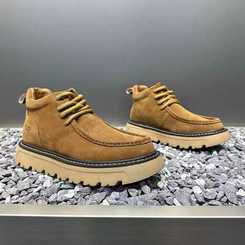 Autum inverno homens botas de  - Street Fashion Walking avaliação e preço