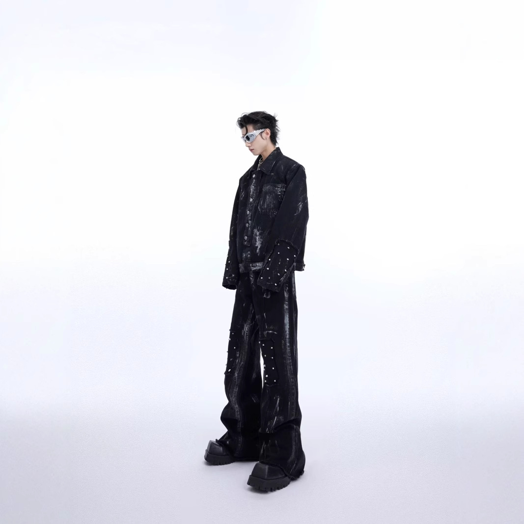 2025 novas calças jeans mascul - Street Fashion Japan 2025 avaliação e preço