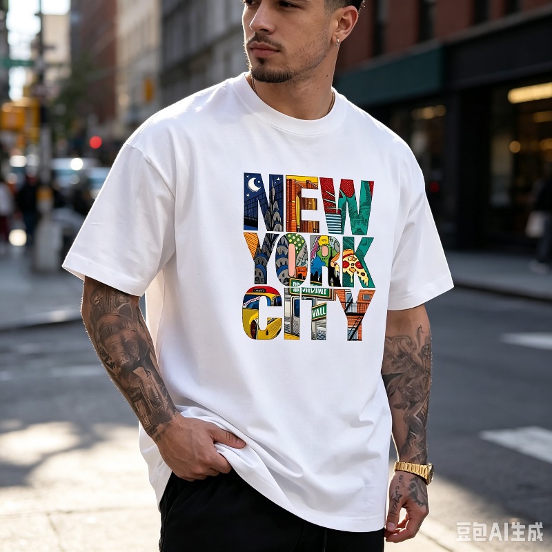 Camiseta Gráfica NEW YORK CITY - Street Fashion Nyc avaliação e preço
