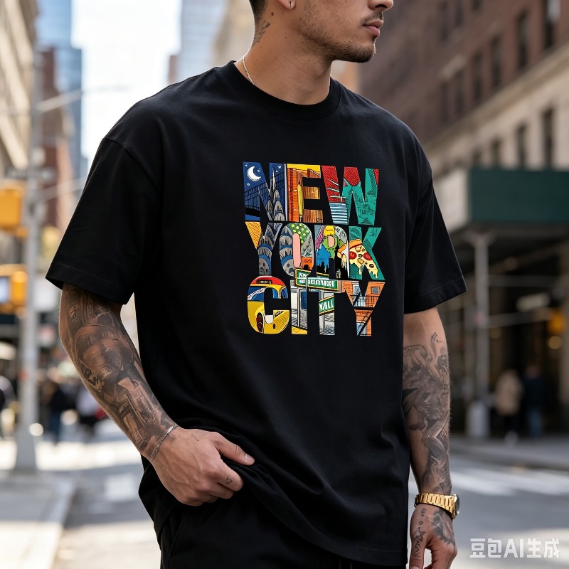 Camiseta Gráfica NEW YORK CITY - Street Fashion Nyc avaliação e preço
