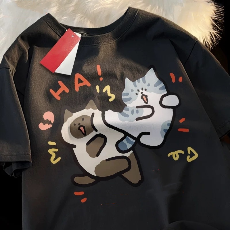 Zazomde 2025 engraçado gato im - Street Fashion Japan 2025 avaliação e preço