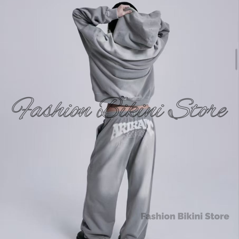 NOVO Moletom Retro Cinza Lavad - Street Fashion Jacket avaliação e preço