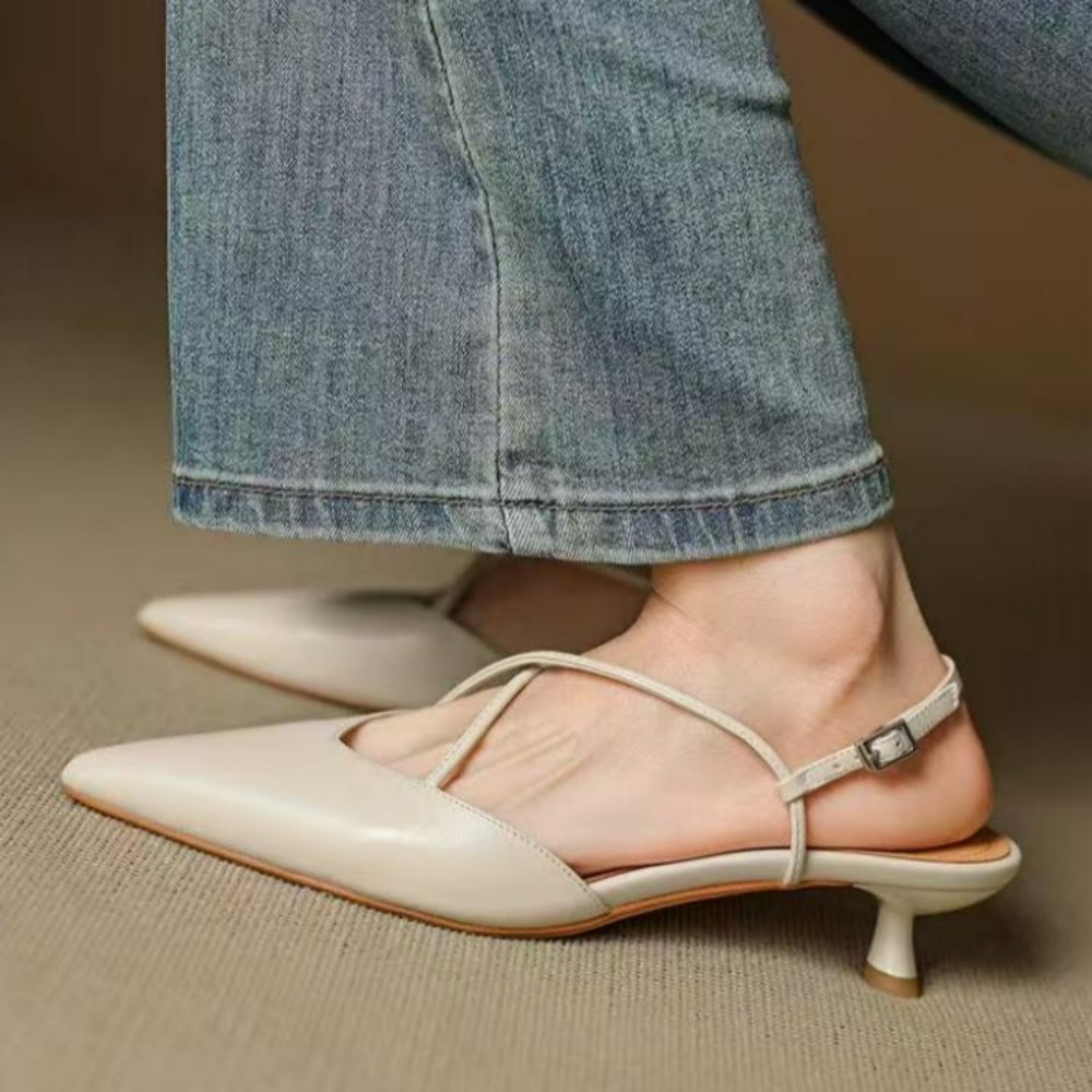 Novo Estilo 2026: Mules de Sal - French Street Fashion avaliação e preço