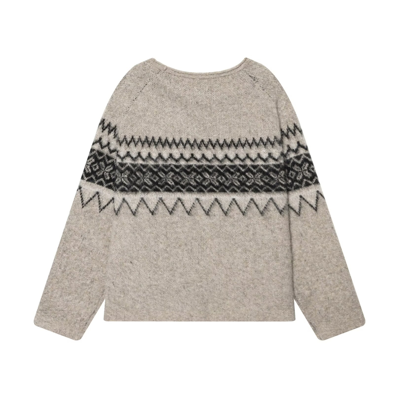 Outono e inverno solto ajuste  - Street Fashion Look avaliação e preço