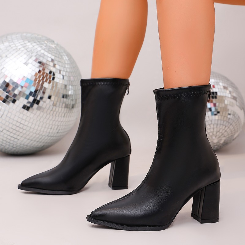 Botas Femininas Confortáveis d - Street Fashion Walking avaliação e preço