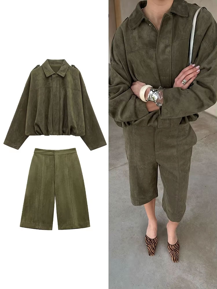 Hh feminino rua moda camurça t - Street Fashion Jacket avaliação e preço