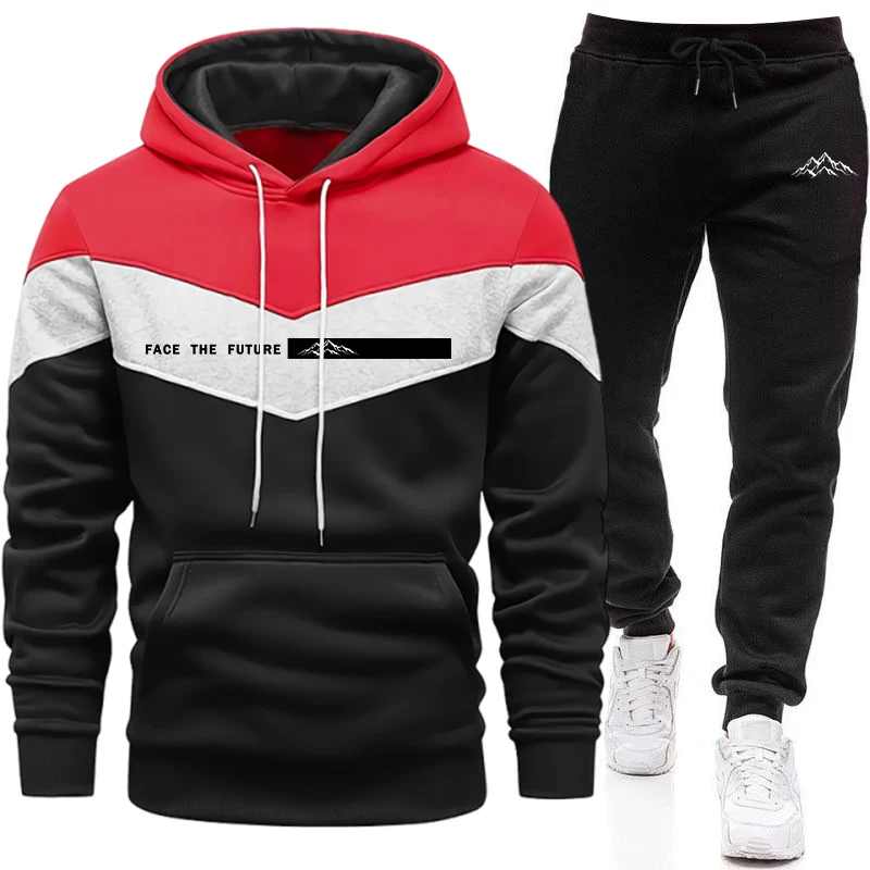 Conjunto de Moletom Masculino  - Street Fashion Hoodie avaliação e preço