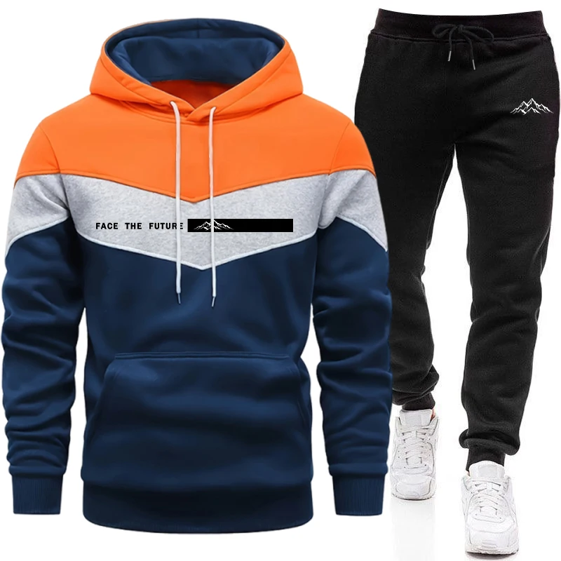 Conjunto de Moletom Masculino  - Street Fashion Hoodie avaliação e preço