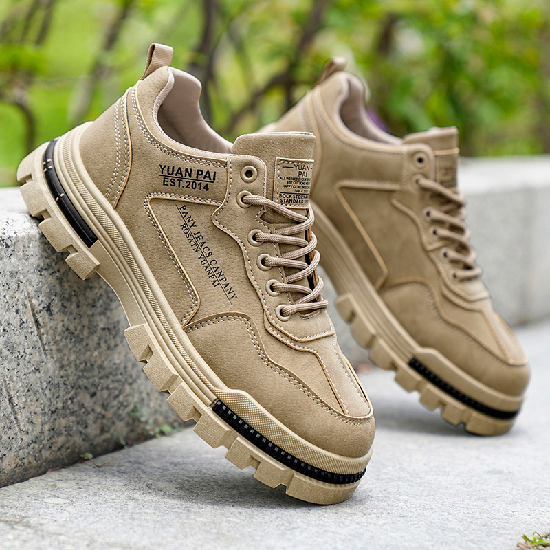 Botas de Trabalho Masculinas c - Street Fashion Walking avaliação e preço