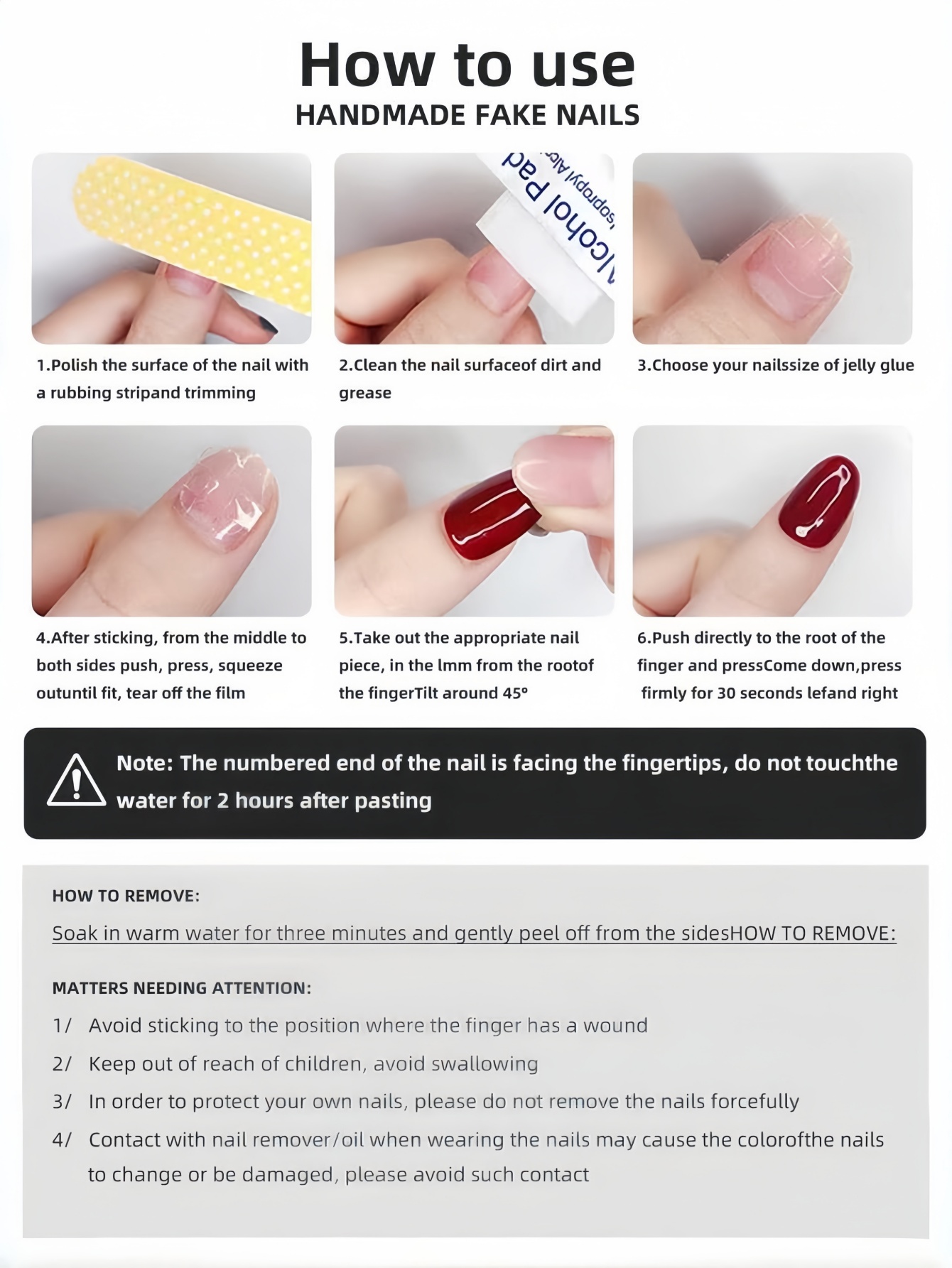 10 Unidades de Unhas Longas Tr - Street Fashion Look avaliação e preço