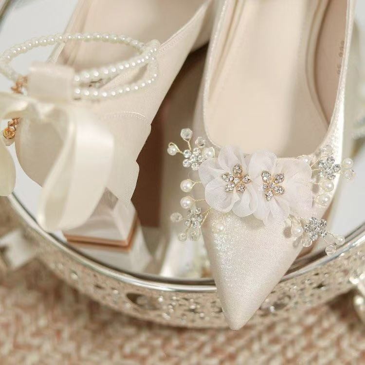 Sapatos de Casamento Estilo Fr - French Street Fashion avaliação e preço