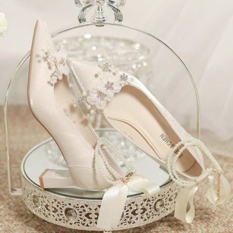 Sapatos de Casamento Estilo Fr - French Street Fashion avaliação e preço