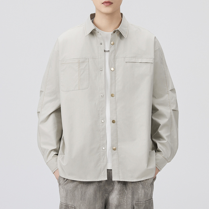 2025 primavera e outono mascul - Street Fashion Japan 2025 avaliação e preço