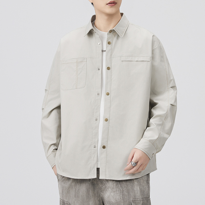 2025 primavera e outono mascul - Street Fashion Japan 2025 avaliação e preço