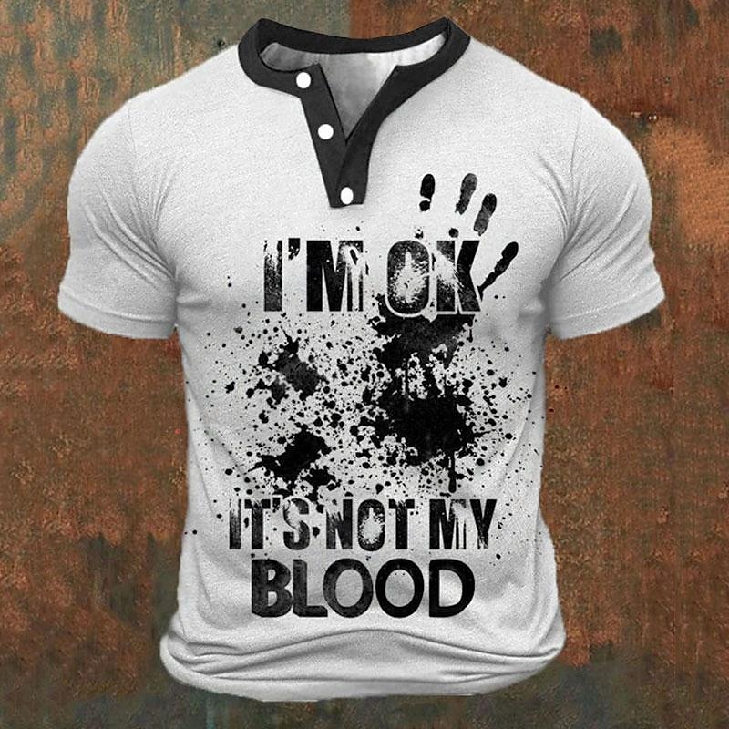 Camisetas Henley Masculinas co - Street Fashion For Man avaliação e preço