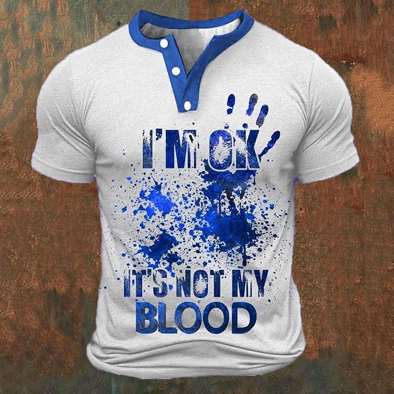 Camisetas Henley Masculinas co - Street Fashion For Man avaliação e preço