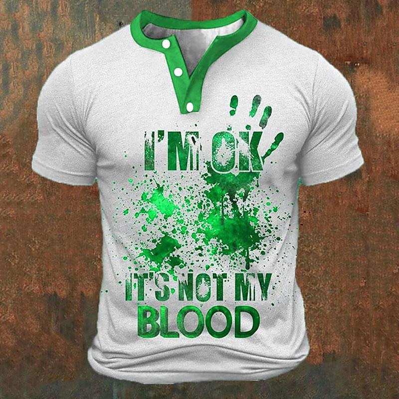 Camisetas Henley Masculinas co - Street Fashion For Man avaliação e preço