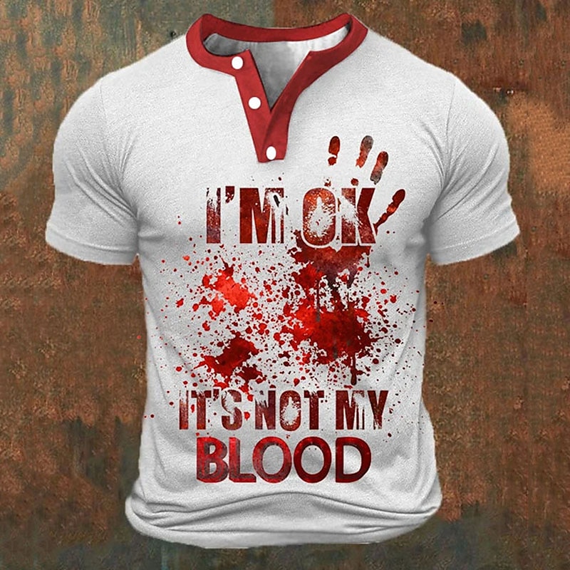 Camisetas Henley Masculinas co - Street Fashion For Man avaliação e preço