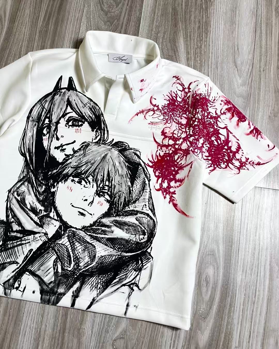 Camiseta Branca Harajuku Nova  - Street Fashion Japan 2025 avaliação e preço