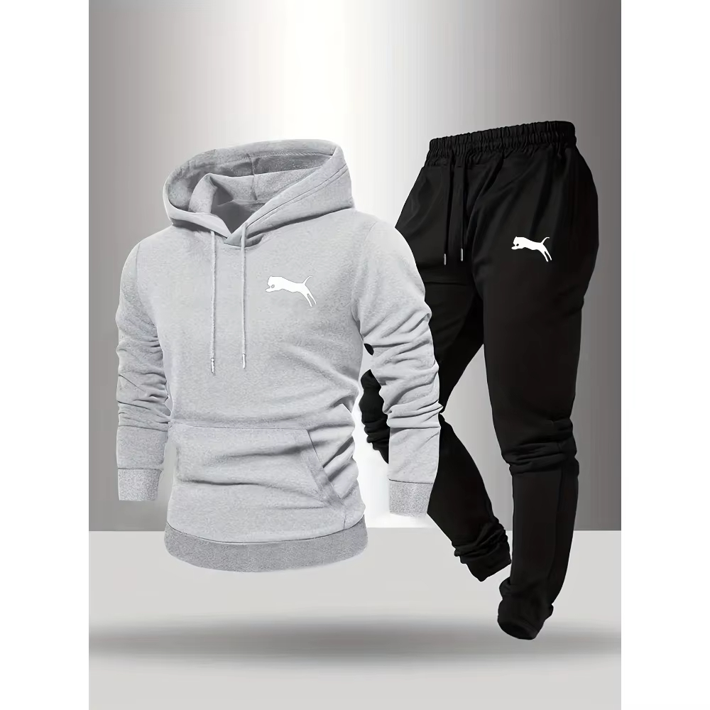 Conjunto Masculino de Moletom  - Street Fashion For Man avaliação e preço