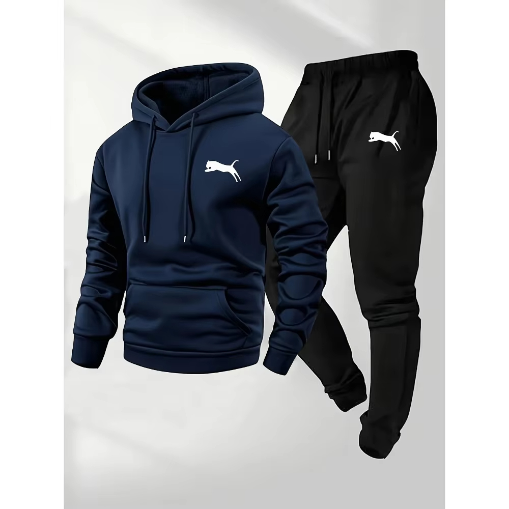 Conjunto Masculino de Moletom  - Street Fashion For Man avaliação e preço